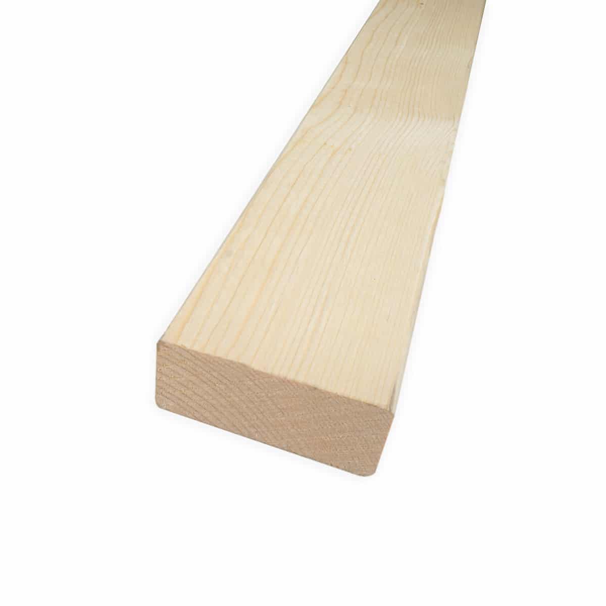 Vuren blanke Balk / Regel 3,8 x 8,9 cm