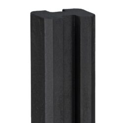 Beton sleufpaal Dinkel antraciet gecoat 115 x 115 x 277 cm tussenmodel