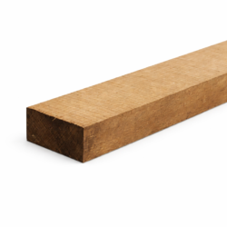 Hardhout Fijnbezaagd Balk 5 x 10 cm
