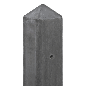 Berton©-paal IJssel antraciet diamantkop 10 x 10 x 190 cm