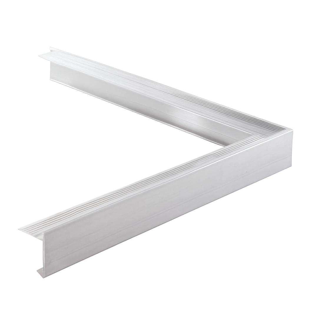 Daktrim hoek aluminium