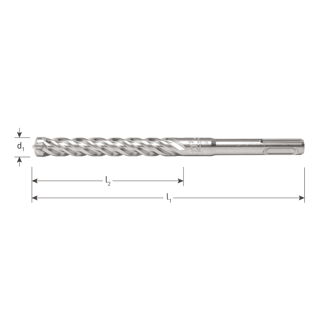 Hamerboor SDS+ Quattro-X ø6,0