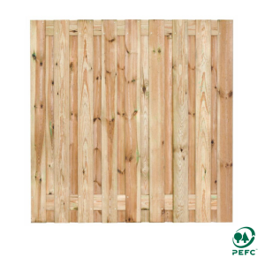 Scherm Geïmpregneerd 19-Planks 180 x 180 cm (15mm) Geschaafd