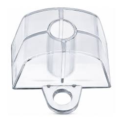 PVC houder golfplaat