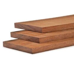 Hardhout Fijnbezaagde Plank 3 x 20 cm