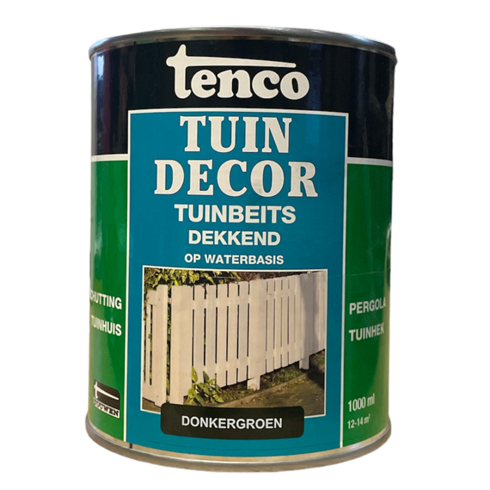 Tenco tuindecor dekkend Donkergroen 1L