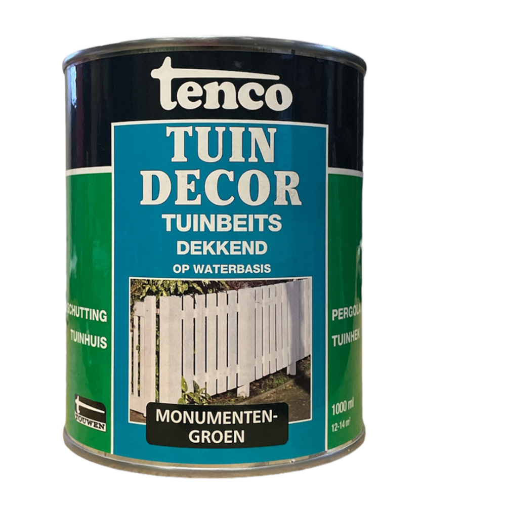 Tenco tuindecor dekkend monumentgroen 1L