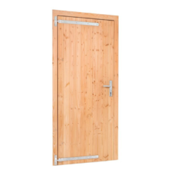 Douglas Enkele Deur (Dicht) 100 x 205 cm – RVS Beslag – Links/Rechts Draaiend
