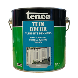 Tenco tuindecor dekkend grijs 2.5L