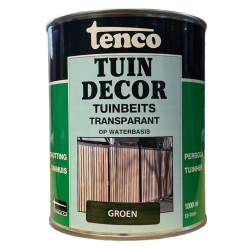 Tenco tuindecor transparante beits Groen Div