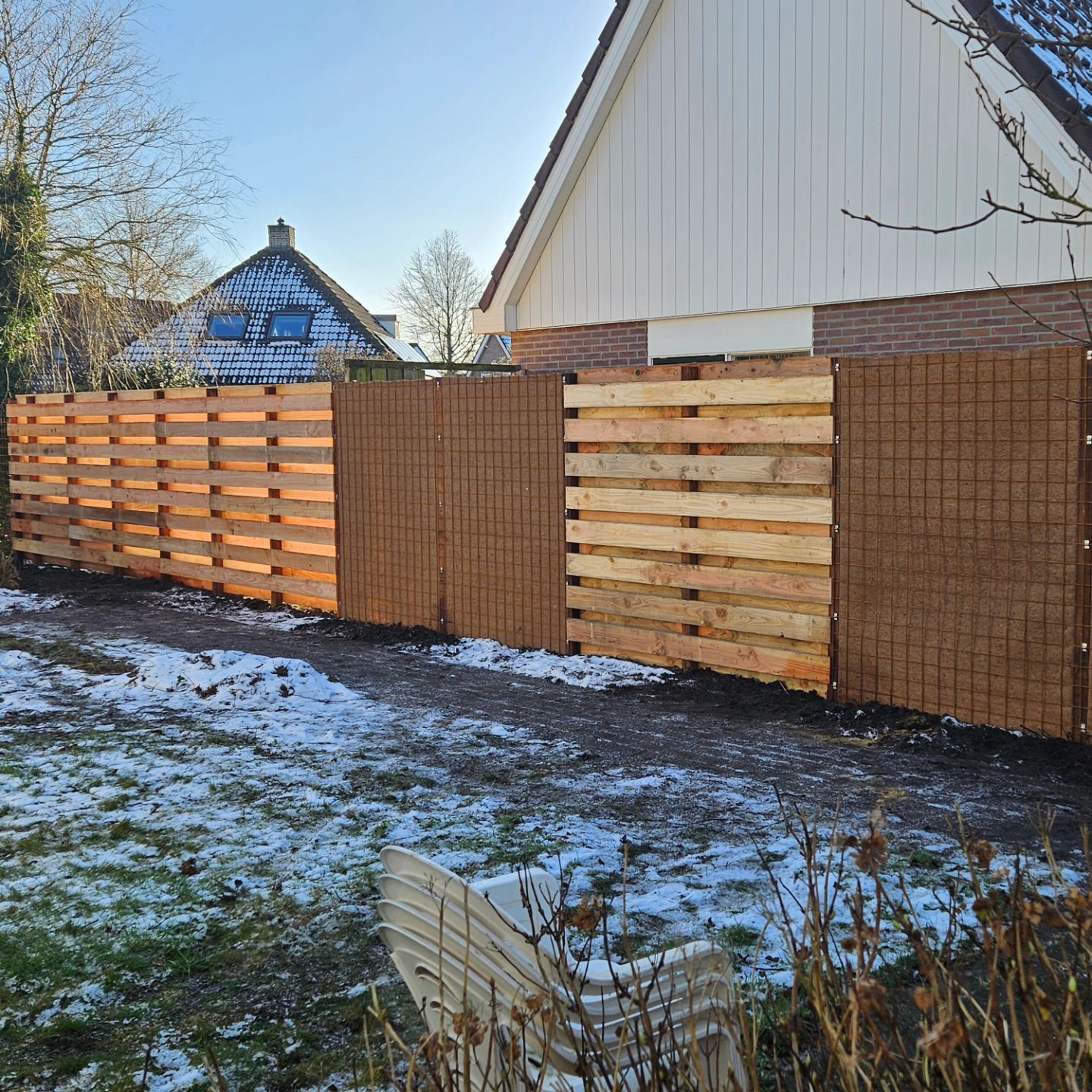 Erfafscheiding geplaatst door Sip Jan tuin en onderhoud