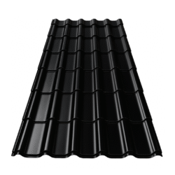Dakpan profiel plaat Zwart – met HPS coating