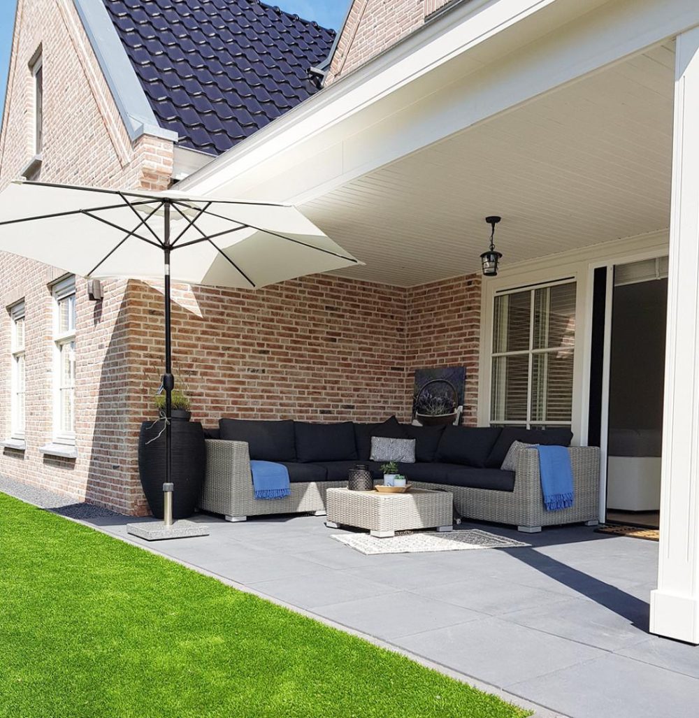TerrasTegel+ 60 x 60 x 4 cm Dark Grey