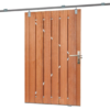 Tuindeur schuifsysteem Hardhout 195 x 130 cm