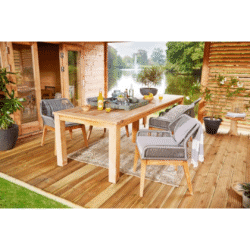 Tuintafel Teak 300 x 100 cm