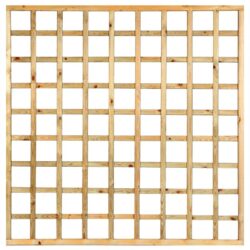 Trellis recht, lamel 1,3 x 2,5 cm grenen groen geïmpregneerd