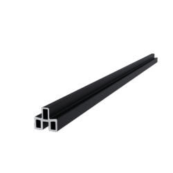 Aluminium frameset voor triple schermplanken zwart