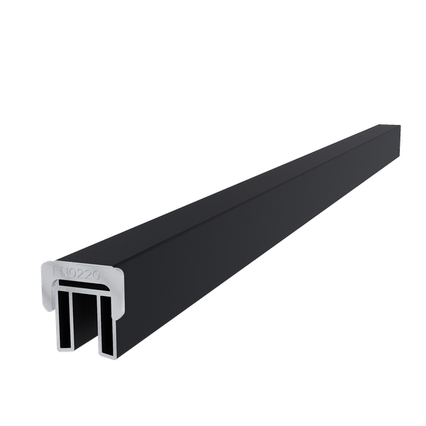 Aluminium frameset voor triple schermplanken zwart