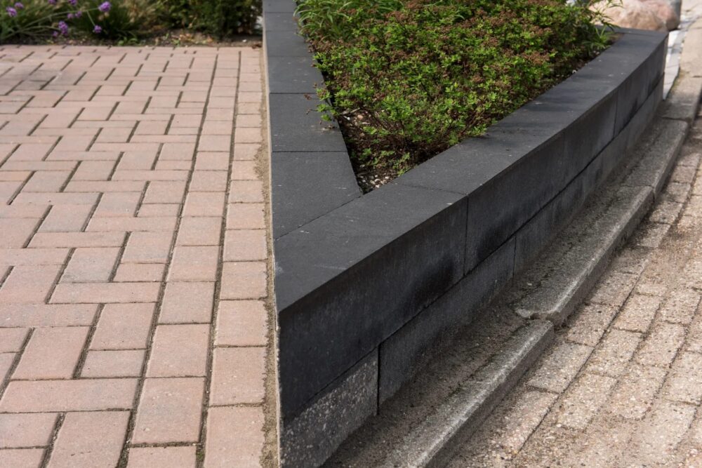 Wallblock 15 x 15 x 60 cm Antraciet