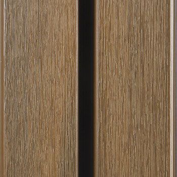 PuraTech 55 composiet gevelbekleding dubbel profiel Teak