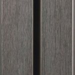 PuraTech 55 composiet gevelbekleding dubbel profiel Dark Grey