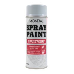 Mondial Spray Paint Ral 7001 Hoogglans Zilvergrijs 400 ml