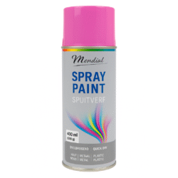 Mondial Spray Paint Ral 3020 Hoogglans Hardrose 400 ml