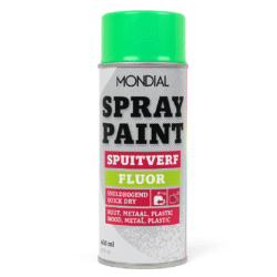 Mondial Spray Paint Fluor Groen 400 ml