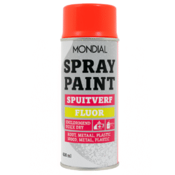 Mondial Spray Paint Fluor Orange 400 ml