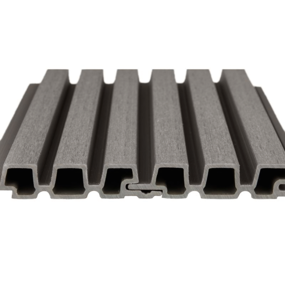 PuraTech 30 composiet gevelbekleding triple profiel Dark Grey