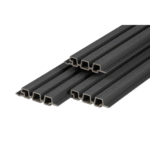 PuraTech 30 composiet gevelbekleding triple profiel Ebony Black