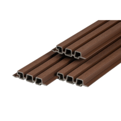 PuraTech 30 composiet gevelbekleding triple profiel Ipe