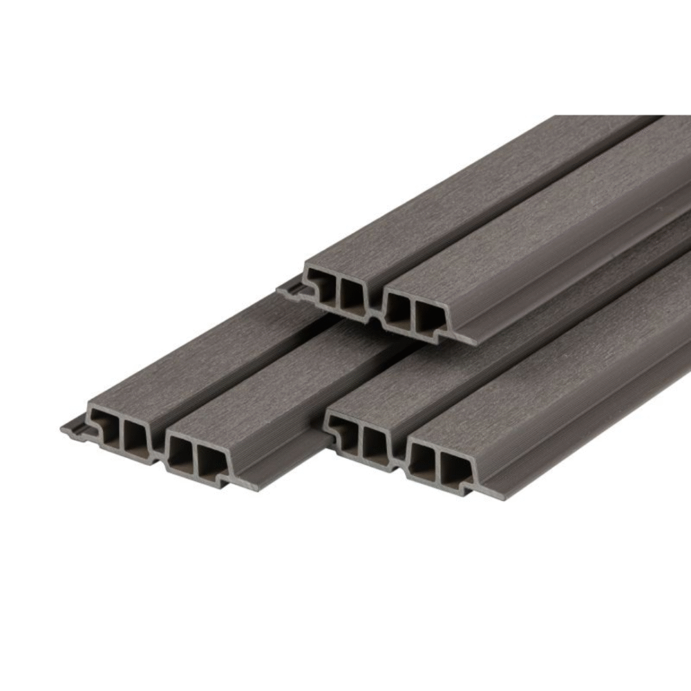 PuraTech 55 composiet gevelbekleding dubbel profiel Dark Grey
