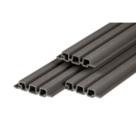 PuraTech 30 composiet gevelbekleding triple profiel Dark Grey