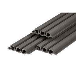 PuraTech 30 composiet gevelbekleding triple profiel Dark Grey