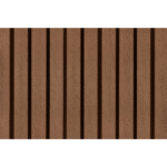 PuraTech 55 composiet gevelbekleding dubbel profiel Teak