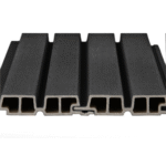 PuraTech 55 composiet gevelbekleding dubbel profiel Ebony Black