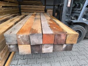 Restpartij Douglas Palen 15 x 15 x 300 cm 12 stuks