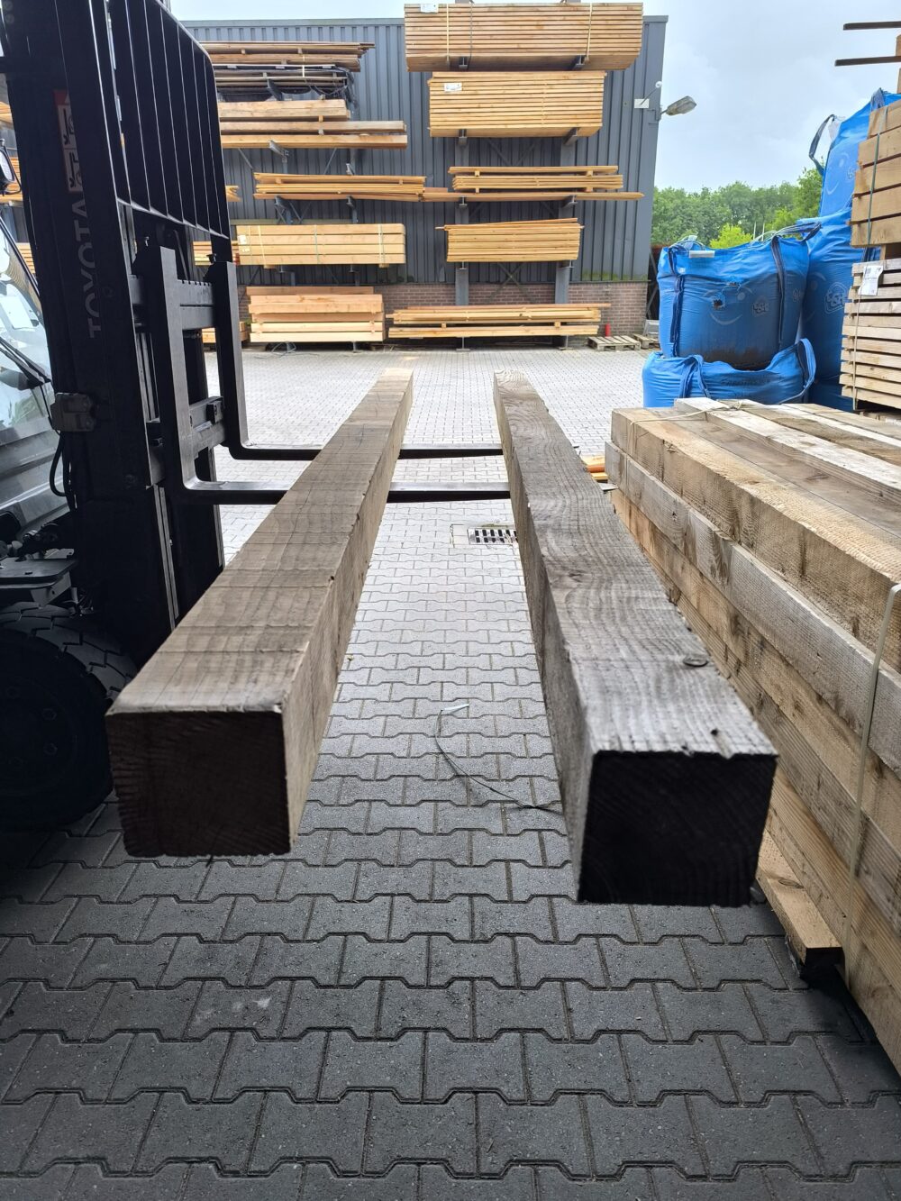 Restpartij Douglas Palen 15 x 15 x 400 cm 2 Stuks