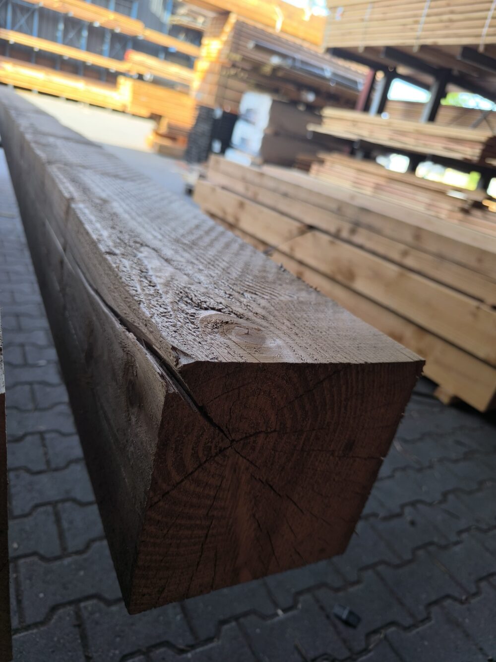 Restpartij Douglas Palen 20 x 20 x 600 cm 3 stuks