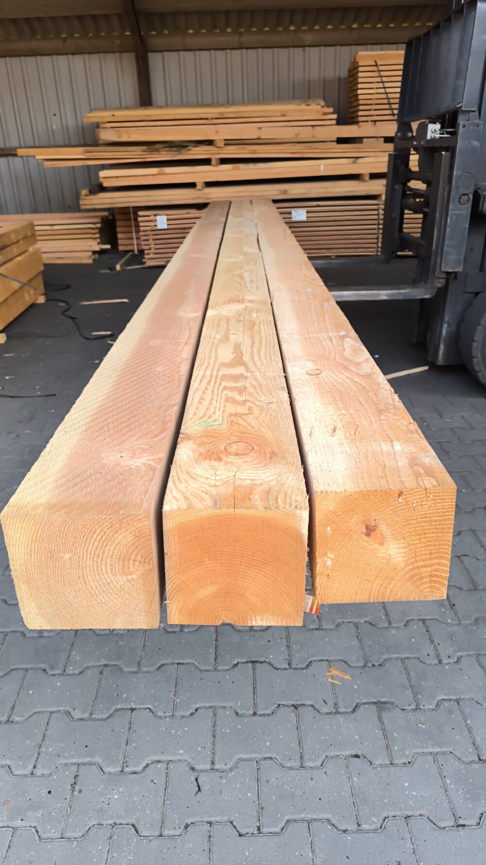 Restpartij Douglas Palen 20 x 20 x 600 cm 3 stuks