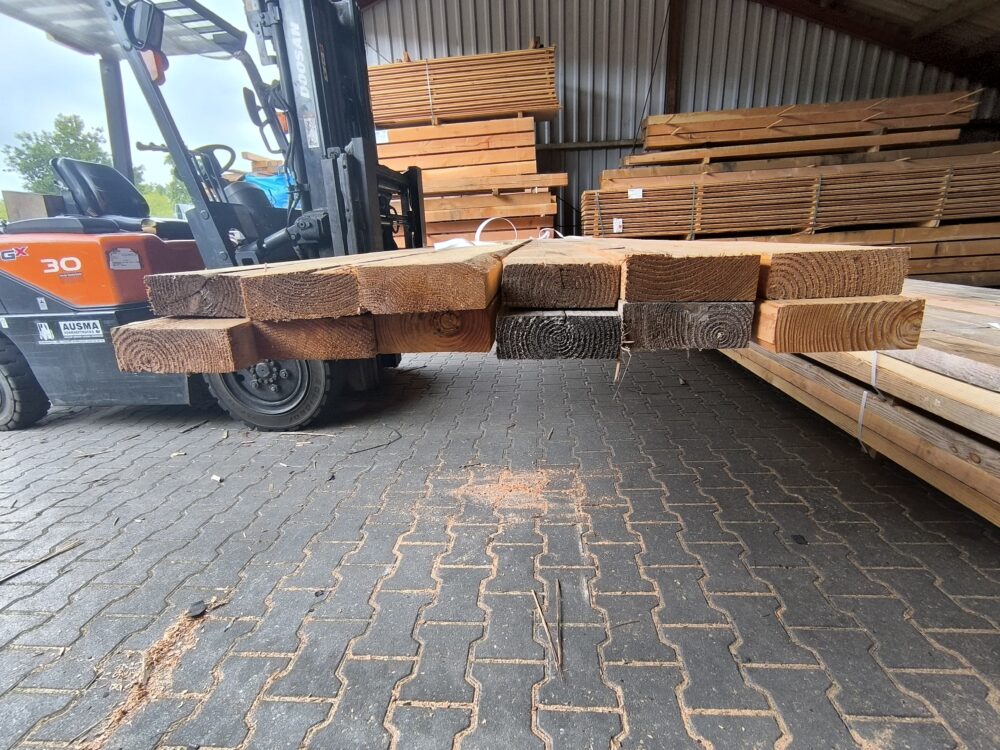 Restpartij Douglas Balken 6,3 x 17,5 x 400 cm 12 stuks