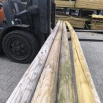 Restpartij ronde palen 10x500 geimp 4x