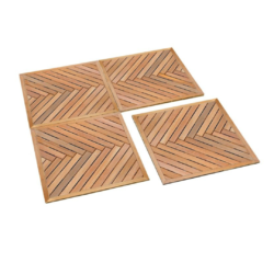 Mozaïek Tuintegel Bangkirai Pontianak 3,0 x 100,0 x 100 cm