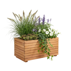 Teakhouten bloembak Moro