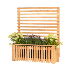 Trellis voor plantenbak Mosel/Elbe 130 x 150 cm