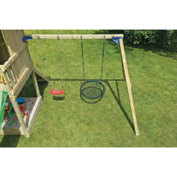 Aanbouwschommel speeltoestel Swing, geschaafd grenen