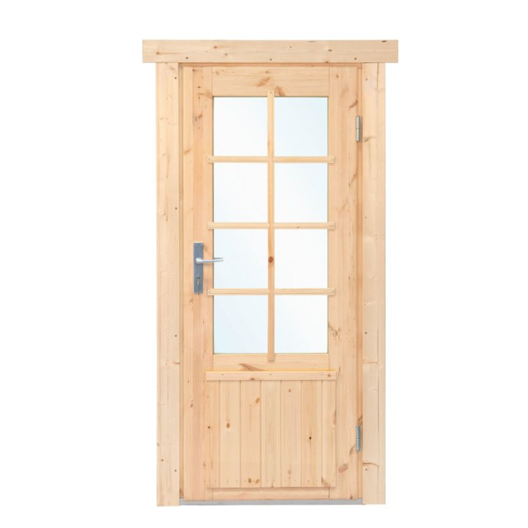 Enkele glas deur 8-ruits Deluxe