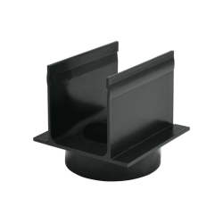 Drain 65/100 gootverbindingsstuk met onder uitloop 75 mm