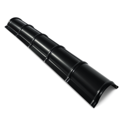 Vorstpan profiel nok zwart 19,5 × 19,5 x 230 cm